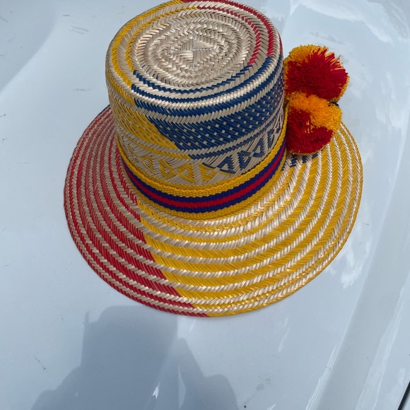 Authentic Wayuu Hats! Just one says Colombia - Picture 3 of 3